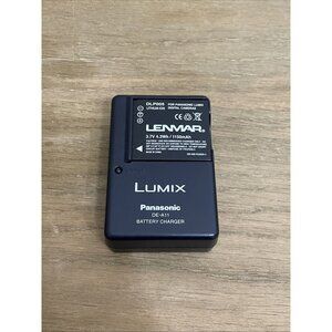 Authentic Panasonic Lumix DE-A11B Battery Charger & Lenmar Battery Pack DLP005